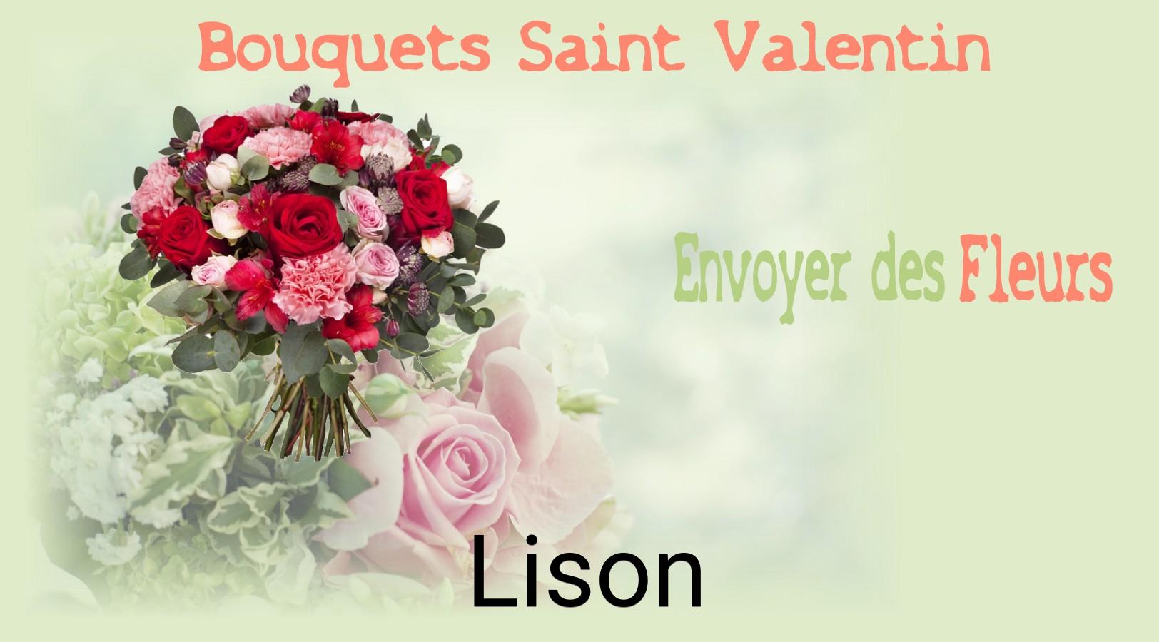 Roses de Saint-Valentin livrées à Lison
